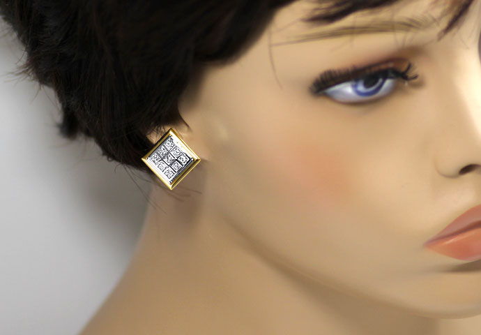 Foto 3 - Variable Ohrringe mit 3,46ct Diamanten und Südseeperlen, S9094
